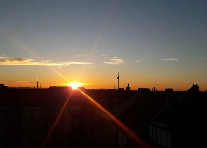 Fair Messe Rooftop Loft In Lejlighed