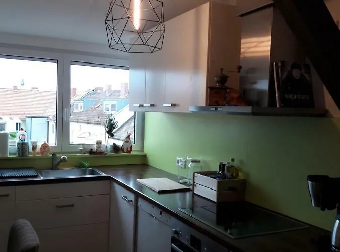 Fair Messe Rooftop Loft In 公寓 *